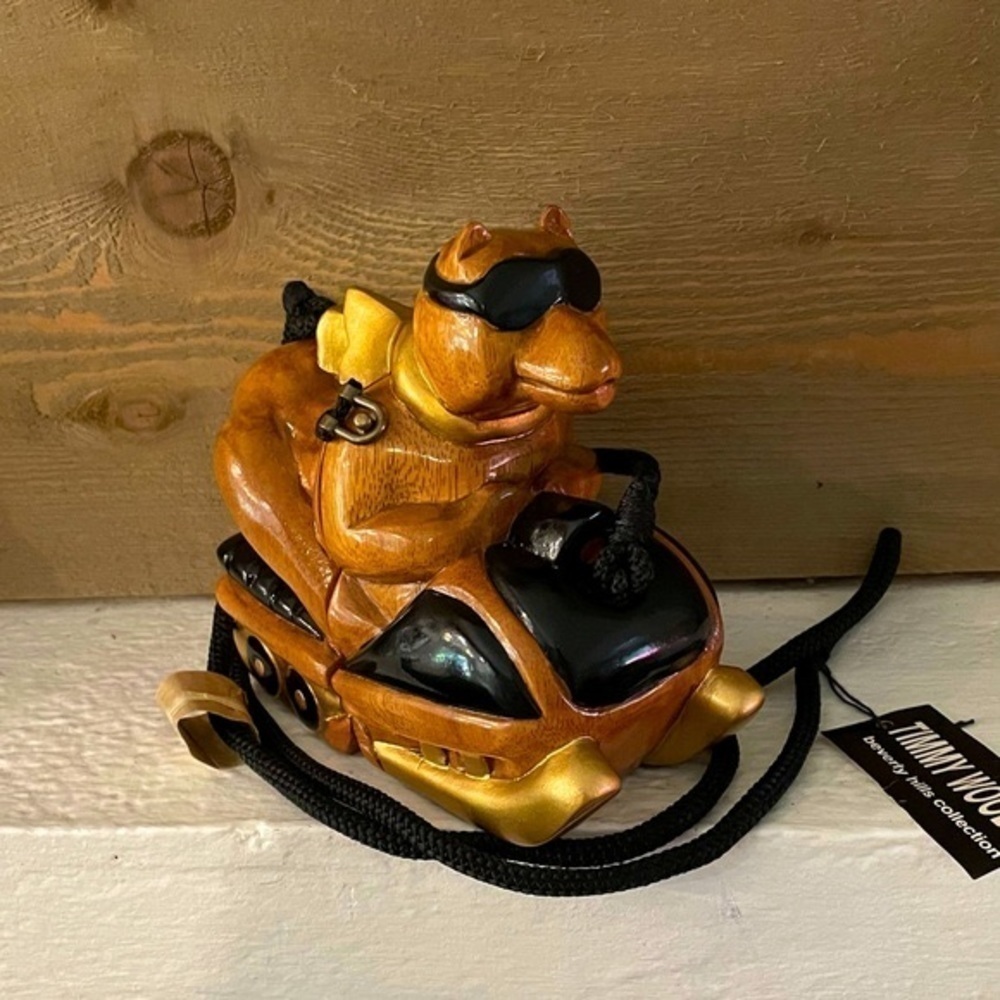 Signed Timmy Woods Camel jet ski bag